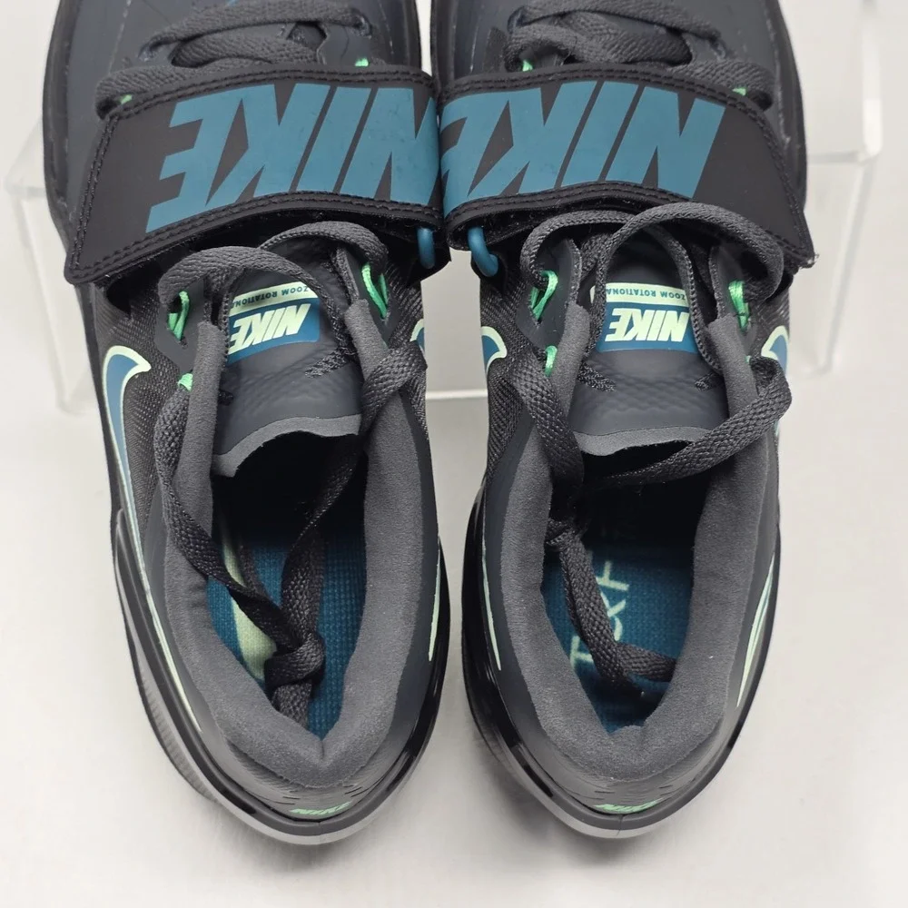 Nike Zoom Rotational 6 Throwing Shoes Black Spruce Mens Size 6 FZ9606-001 New